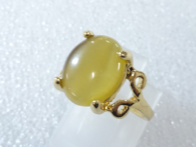 色石　指輪(10.5号)